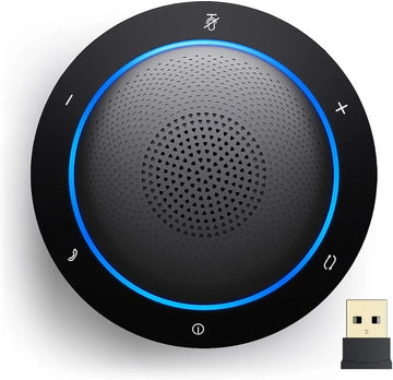 Micrófono Bluetooth Con Parlante Color Negro