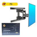 Soporte Pantalla Gc P6 Tv Ajustable Reclinable 45-75 45.5kg Color Negro