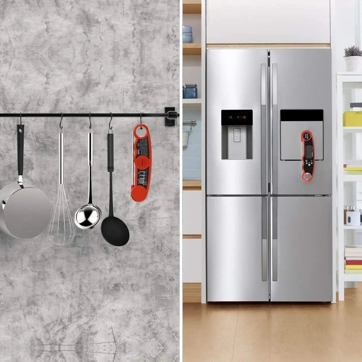 Termometro Digital De Punzon Con Abrebotellas 50c-300c Luz