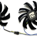 2 Ventiladores Para Powercolor Fighter 5600xt 6600xt 6650xt