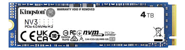Unidad Sólida M.2 Kingston Nv3 4tb 6000/5000 Mb/s Color Azul