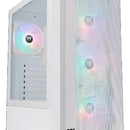 Caja Atx Thermaltake S200 Argb (blanco) + Fuente 650w Bronce Color Blanco