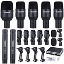 Kit de micrófono con batería Takstar Dmsd7 con funda superior, color negro