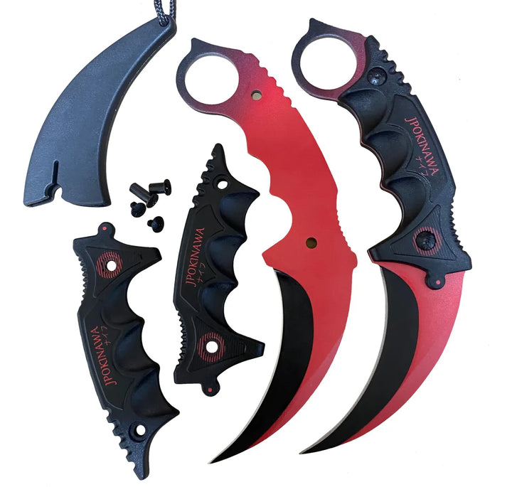 Jpokinawa 7.56 Csgo Karambit - Mars, Cuchillo De Garra De A