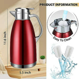 Cafetera Térmica 78oz Compatible Con Café, Té, Leche.