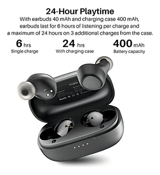 Tozo A1 Mini Audifonos Tws Bluetooth 5.3 Carga Inalambrica