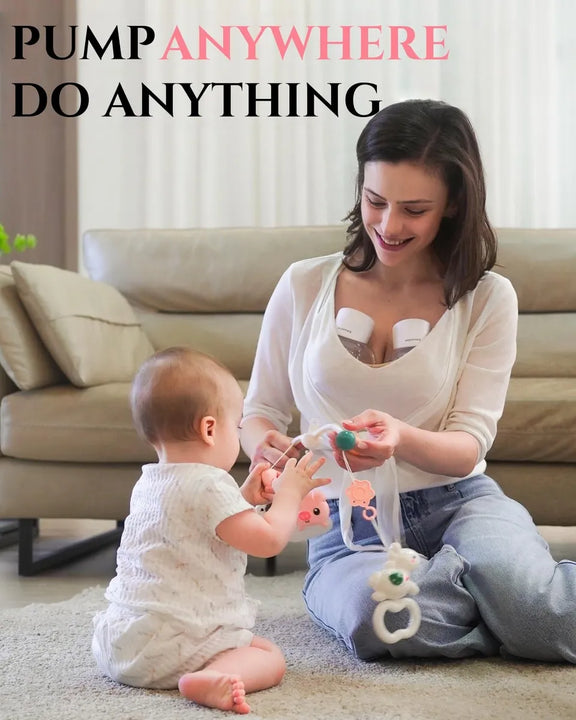Mompinke S12 - Bomba De Lactancia Portatil, Manos Libres, 2