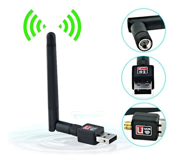 Antena inalámbrica USB Wifi 150Mbps Antena LAN b/g/n inalámbrica