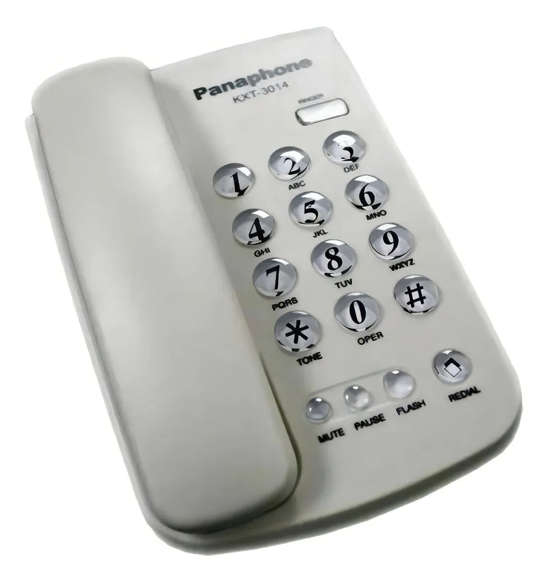 Teléfono Panaphone kxt-3014 fijo - color negro