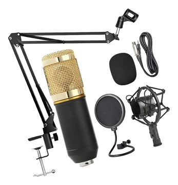 Micrófono de condensador profesional Studio 20hz-20khz de 3,5 mm