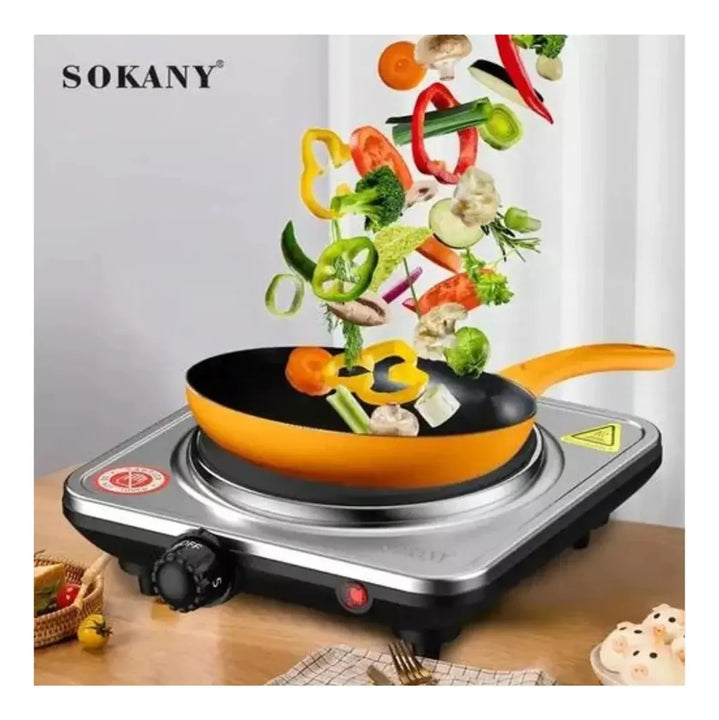 Estufa De Un Puesto Eléctrica Negro