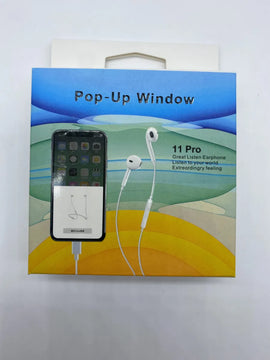 Auriculares Bluetooth Genérica 11 Pro In-ear 0.5m Blanco