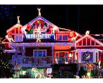 Luces Navideñas Decoraciones Para Exteriores 400 Led 3...