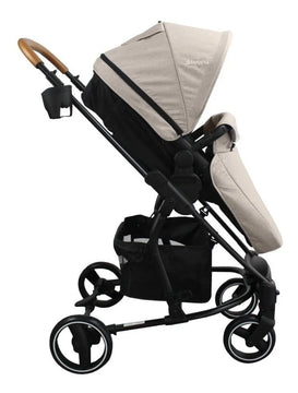 Coche Para Bebe Tipo Moises + Portabebe Prima Bebesit Beige