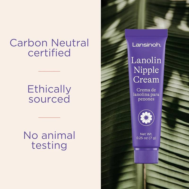 Crema Pezones Anti Grietas Lanolina Lansinoh Tubo 7gr 3 Unds Única
