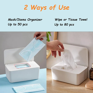 Dispensador De Toallitas Para Bebs Y Adultos, Contenedor De