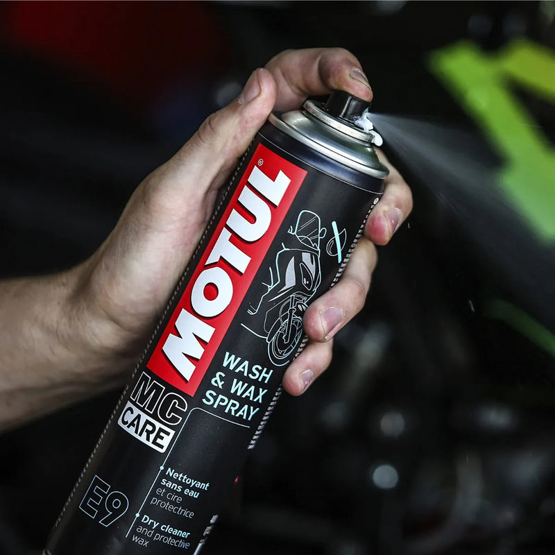 Lavado En Seco Motul E9 Wash & Wax Limpiador Original