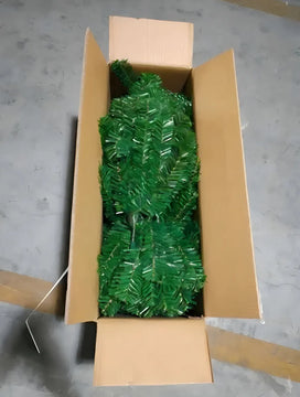 Árbol De Navidad Rama Por Rama De 240cm De 1238 Puntastupid0 Color Verde