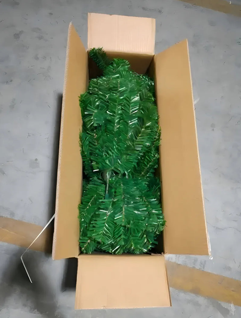 Árbol De Navidad Rama Por Rama De 240cm De 1238 Puntastupid0 Color Verde