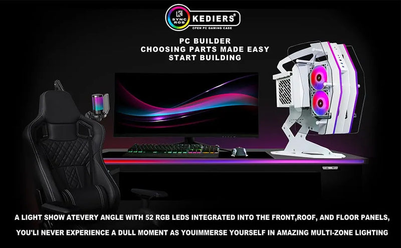 Funda De Pc Innovadora De Kediers - Juego De Vidrio Templado