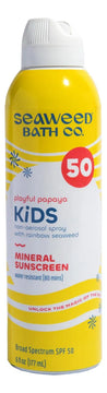 Seaweed Bath Co Clear Cover Face Fluid Spf 50 Protector Sola