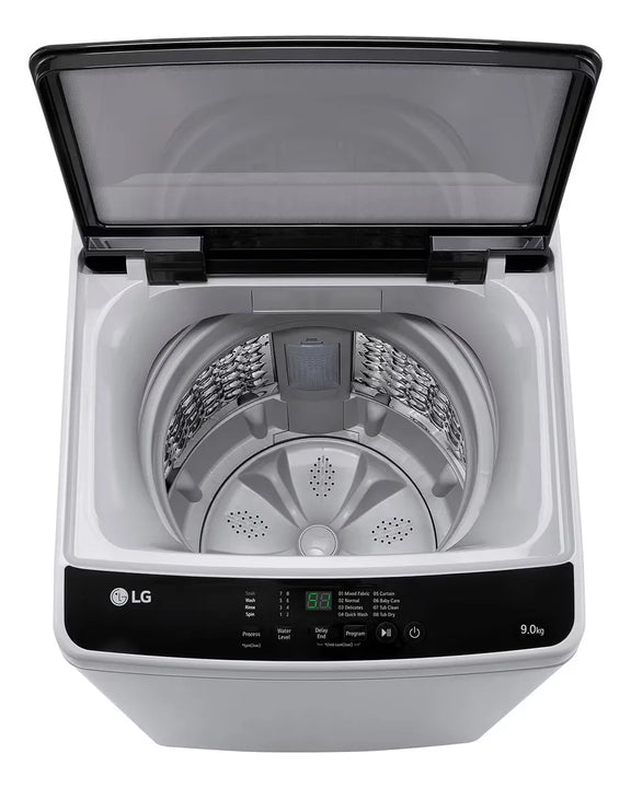 Lavadora LG Carga Superior Tub Clean 9 Kg 19 Lbs Gris 110/220V