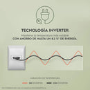 Nevecón Electrolux no frost side by side 528L inverter negroERSA53K3HVB