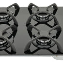 Combo Funcional Estufa De Empotrar 60x43 + Campana+ Horno Gn Color Negro