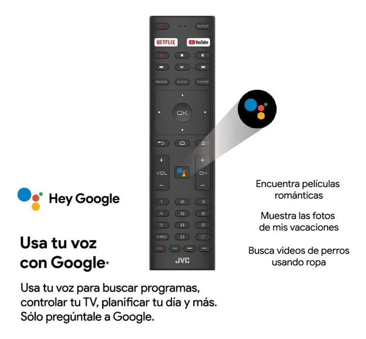 Televisor Jvc Lt-50kd608 50 4k Smart Android Magic Google