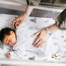 Gllquen Baby Paquete De 2 Sabanas De Moises, Transpirable Y