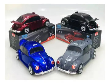 Bocina Vocho Volkswagen Bluetooth Aux Usb Ws-1939 Variado
