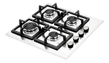 Estufa A Gas 4 Puestos Challenger - Ref. Sp 5240 Acero Inox. Tipo de conexión Gas natural