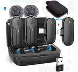 Micrófono Inalámbrico Vimai M8 Solapa Dual iPhone/USB-C Cancelación Ruido