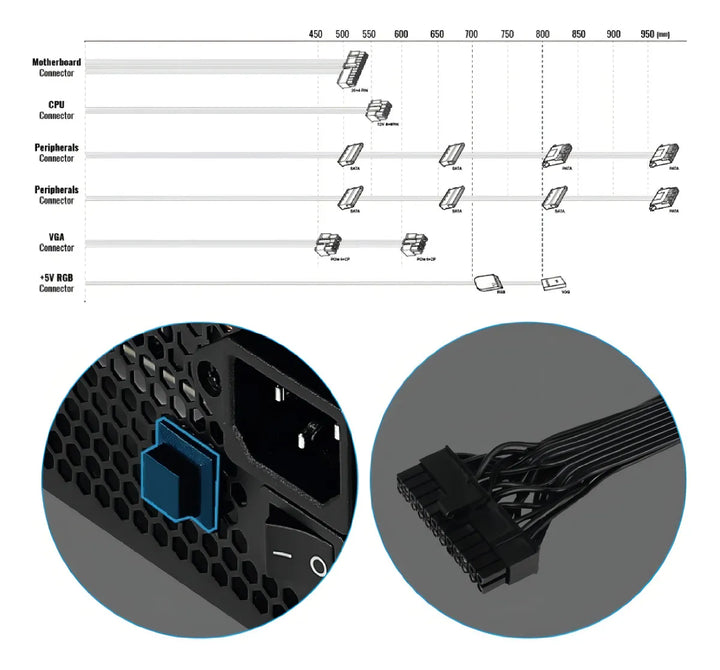 Fuente de poder para PC Aerocool Advanced Technologies Cylon 700W Full Range 700W black