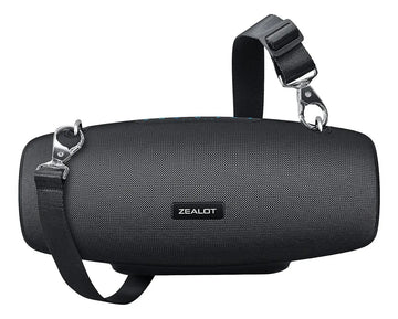 Zealot - Altavoces Bluetooth Portátiles De 75 W Con Tecnolog Color Negro