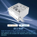 Fuente De Poder Thermaltake Smart W3 Snow 700 Vatios Blanca Blanco