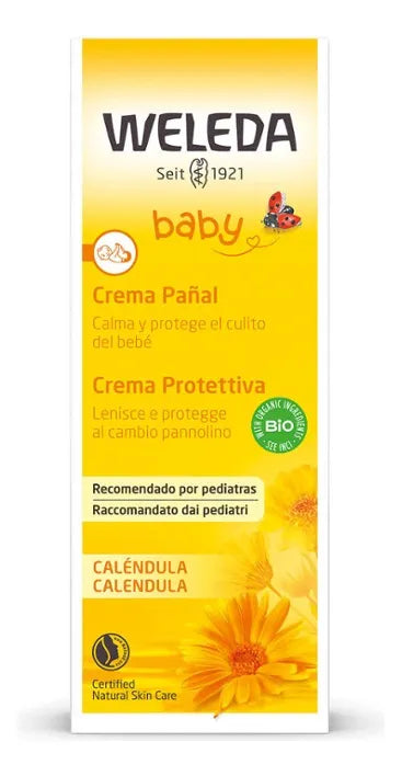 Weleda Crema Calendula Cuidado Irritacion Bebe Panal