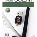 Adaptador Wifi Usb 600mbps Antena 802.iin 802-1 Wireless