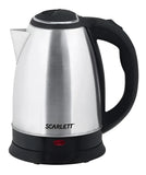 Jarra Hervidora Eléctrica De Agua Higiénica Rápida Metálica Color Gris