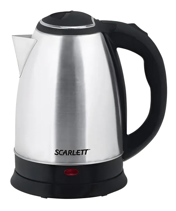 Jarra Hervidora Eléctrica De Agua Higiénica Rápida Metálica Color Gris