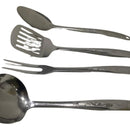 Cucharas Acero Inoxidable Utensilios Cocina Fritos 4 Mazugi Gris