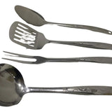 Cucharas Acero Inoxidable Utensilios Cocina Fritos 4 Mazugi Gris