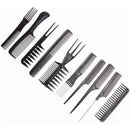 Kit Juego Set Peinillas Peluqueria 10 Unidades