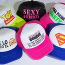 X18 Gorras De Malla Personalizada Publicitaria Negro Ajustable