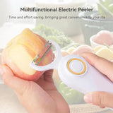 Pelador Eléctrico De Papas, Juego De Pelador De Verduras