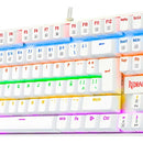 Redragon Teclado Gamer Mecánico K552w-kr Kumara, Switch Red Color del teclado Blanco Idioma Español Latinoamérica