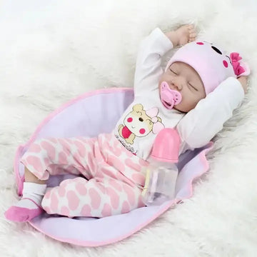 Bebe Aspecto Realista Recien Nacido + Accesorios 635