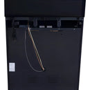 Estufa Con Horno Abba 6 Puestos Gas Natural Rg 803-4n Gt Color Negro