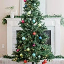 Árbol Base Giratoria Navidad Soporta Árbol Hasta 3.20 Metros Verde