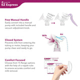 Rumble Tuff Ez Express Electric Breast Pump With Classic Col